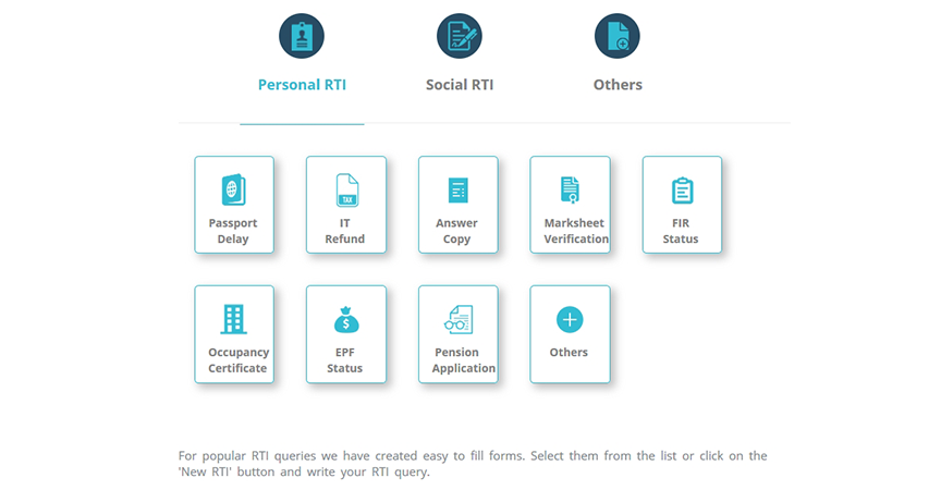 How to file a RTI